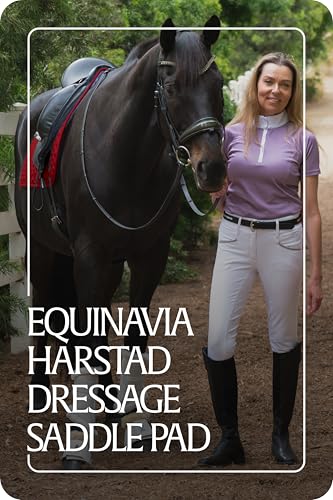 Harstad Horse Saddle Pad Dressage (Equestrian Red / Horse)