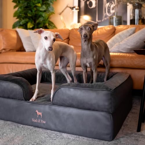 Dog Bed Orthopedic Memory Cooling Foam (Charcoal - LE / Large)