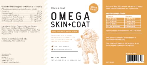 Omega 3 for Dogs (180 Chews)