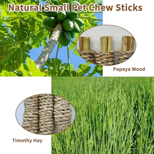 12 PCS Rabbit Chew Sticks