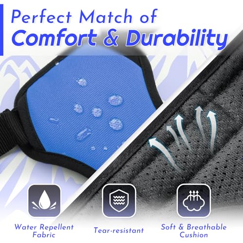 Dog Harness for Large Dogs (Large / Blue)
