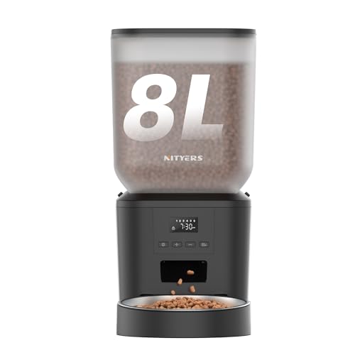 Automatic Dog Feeder (Matte Black)