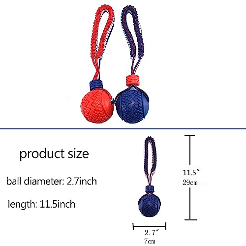 Dog Ball with Rope Toy