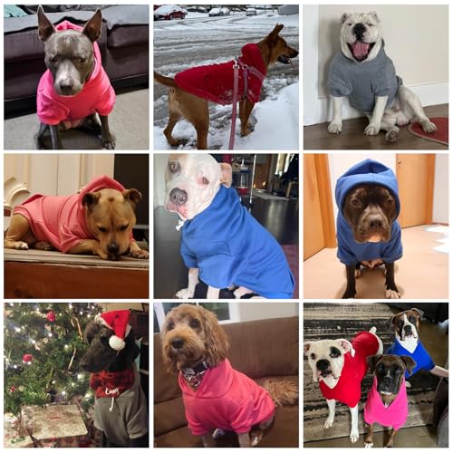 Dog Hoodie for Large Medium Small Dogs (Lavender / X-Large/XX-Large)
