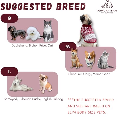 Cute Sweater for Dogs and Cats Soft Flannel Pet Outfit Warm and Cozy Animal Hoodie Small to Large Pet Clothes for Halloween Parties and Everyday Wear (Medium)