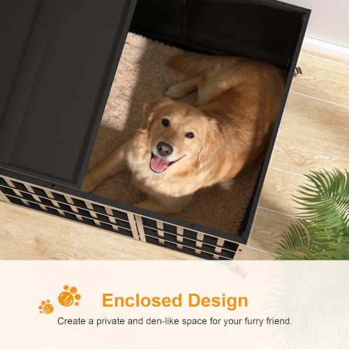 48" Heavy Duty Dog Crate for Large Dogs (47.2"L x 29.4"W x 33.8"H)