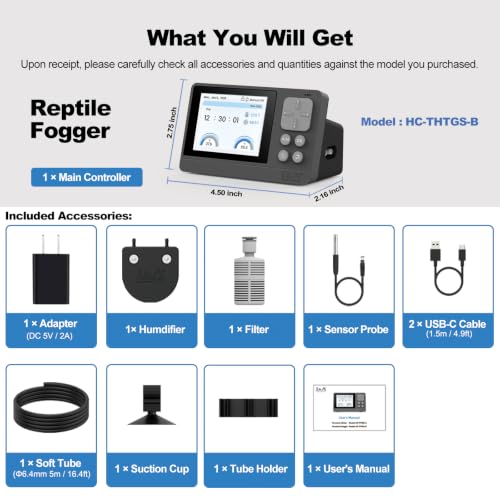 Reptile Fogger Humidifier