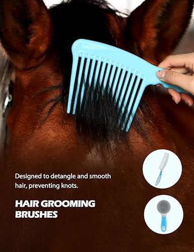 Horse Grooming Kit (Blue)