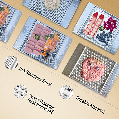 304 Stainless Steel Lick Mat for Dogs & Cats (Stainless Steel (Single))