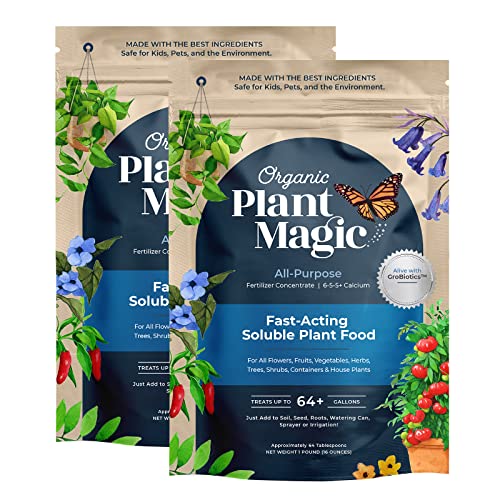 Fertilizer Plant Food for Garden House Plant 1lb 2 Pack (Two 1 lb Bags)