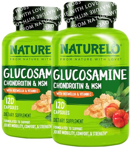Glucosamine Chondroitin MSM with Boswellia (120 Count (Pack of 2))