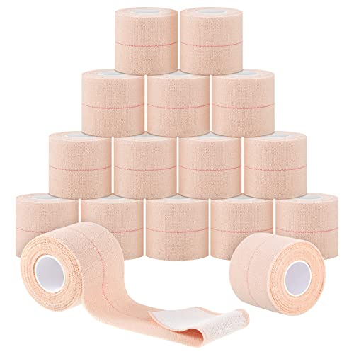 16 Rolls Self Adhesive Elastic Sports Bandage Tape (2 Inch x 5 Yard)