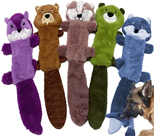 5 Pack Stuffingless Dog Crinkle Paper Toys Dog Toy Dog w (5 Pack - Color 1 - Crinkle Paper)