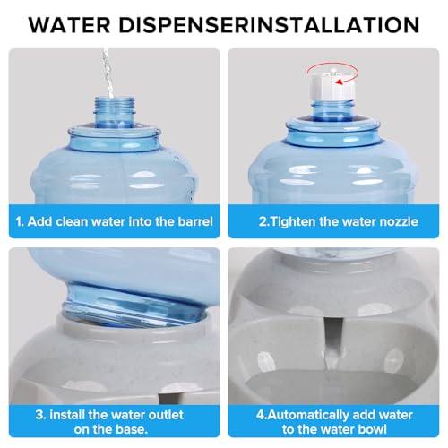 3 Gallon Large Dog Water Dispenser (3 Gallon Large Pet Water Dispenser)
