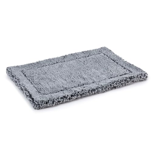 Stoutwool Indestructible Dog Bed (53.0"L x 35.0"W x 2"Th / Charcoal)