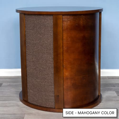 Purrrrfect End Table Cat Bed Cave in Black Espresso (Espresso)