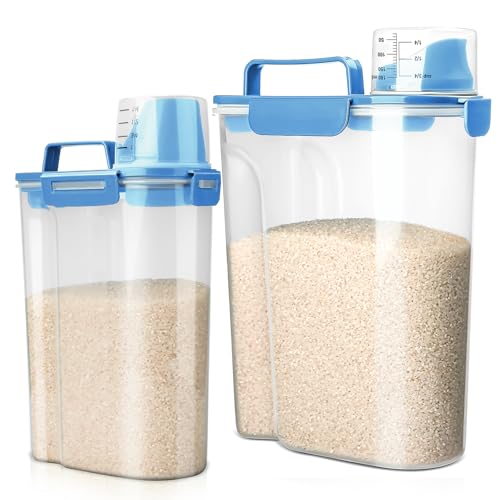 Rice Storage Container (3L+6L/Blue)