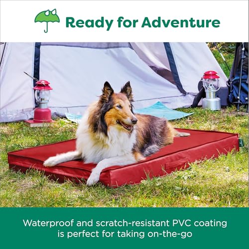 Cooling Dog Bed (Jumbo Plus / Red)