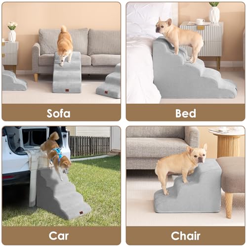 Curved Dog Stairs Ramp