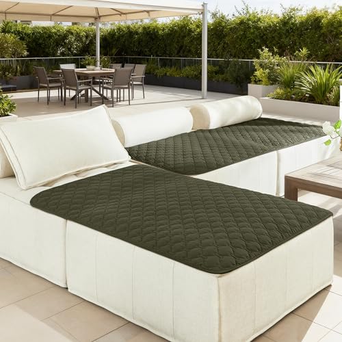 Waterproof Blanket for Dogs (40x50 Inch (Pack of 1) / Dark Olive/Light Olive)