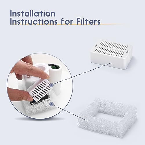 8 Pack Replacement Sponge Foam Filters
