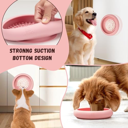 Dog Lick Bowl (Pink)