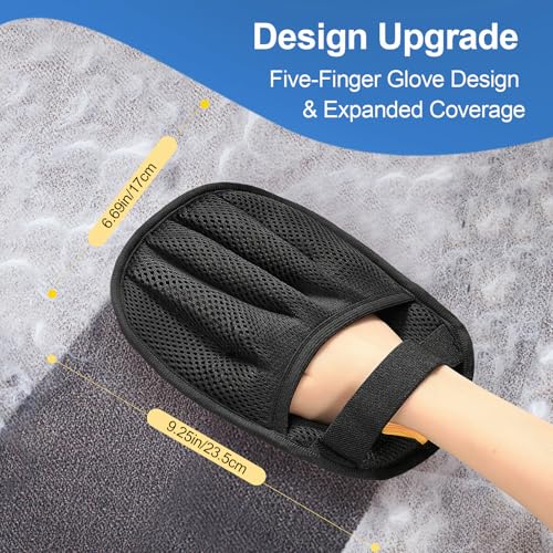 2Pcs Pet Hair Removal Gloves Cat & Dog