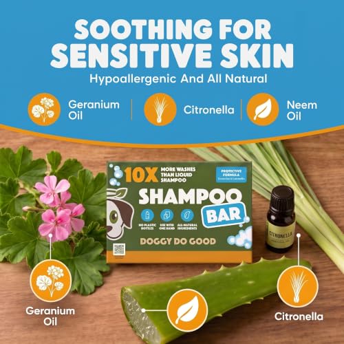 Deshedding Dog Shampoo Bar (Protective Formula)