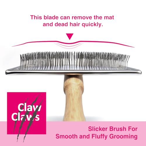 Pet Slicker Brush for Large Dogs (3.85")