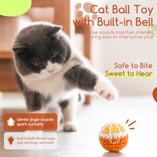 12 Pack Cat Toy Balls