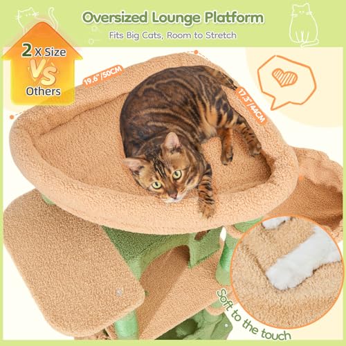 72 in Cat Tree (Cactus)