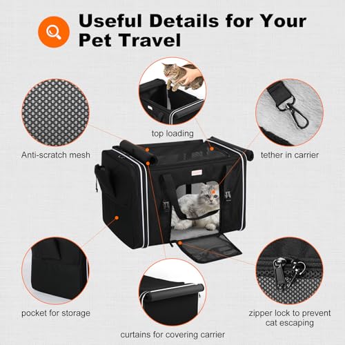 24x17x17 X Large pet Carrier for 1 Large (24.0"L x 17.0"W x 17.0"H)