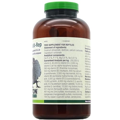 Multi Rep Vitamin and Minerals for All Reptiles (1.56 Pound (Pack of 1))