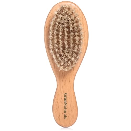 Boar Bristle Soft Cat Brush for Indoor