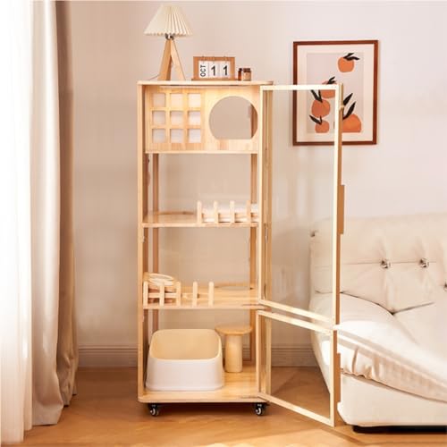 Cat House Cat Villa Household Space (60*60*180cm / A)