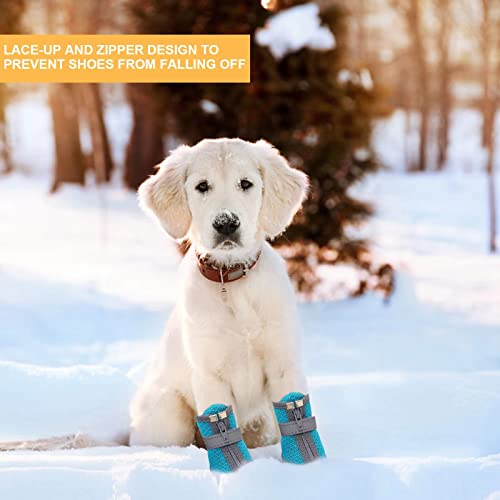 Dog Shoes for Small Dogs (#5 (width 1.88 inch) for 21-27 lbs)