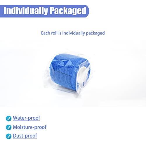 2 Inches Self Adhesive Bandage Wrap (2 Inch / Dark Blue)