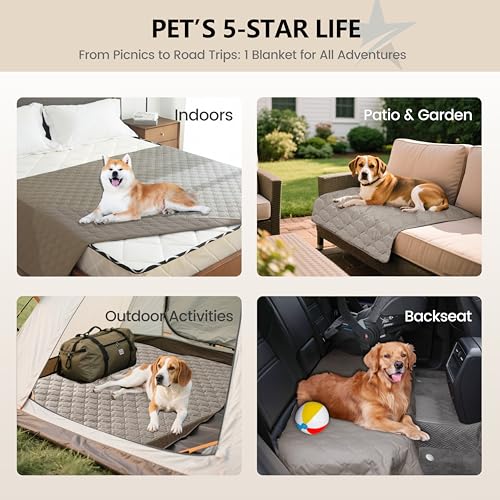 Waterproof Loveseat Cover (32x53 Inch (Pack of 1) / Dark Stone)