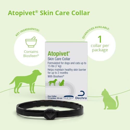 Skin Care Collar for Dogs and Cats Less Than 22 lbs