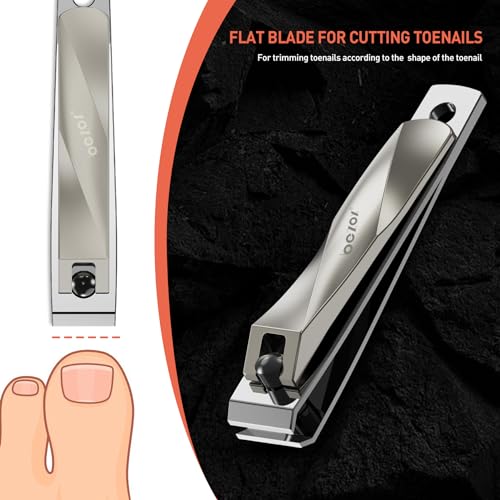 2PCS Nails Clipper Set (Champagne / Medium - Set of 2)
