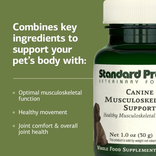 Standard Process Canine Musculoskeletal Support (1 Oz (Pack of 1))