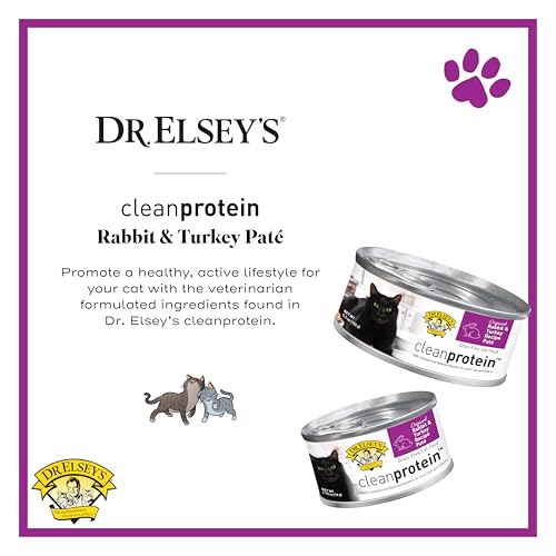 cleanprotein Rabbit & Turkey Recipe Wet Cat Food (2.75 Ounce (Pack of 24))