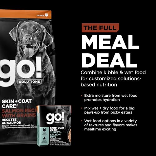 Skin + Coat Care Salmon Large Breed Dry Dog Food with Grains (12 Pound (Pack of 1))