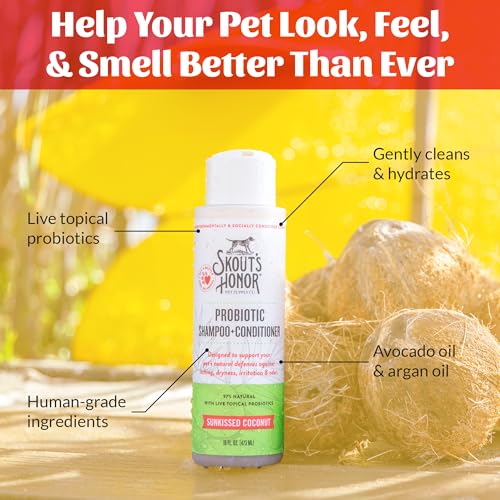 Probiotic Dog Shampoo and Conditioner