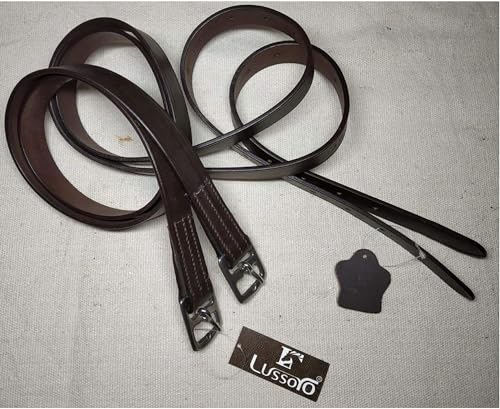 Leather English Riding Horse Saddle Starter Kit Brown Saddle 7 Pcs Combo Pack (Size 15)