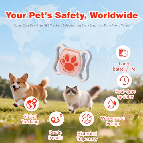 Pet GPS Tracker for Dogs & Cats