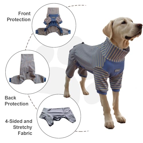 Dog Pyjamas PJS Sweater Clothes and Home Clothing Suitable for Large to Giant Breeds of Dogs