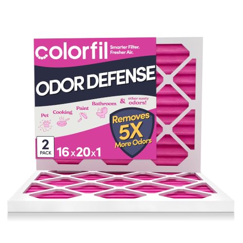 16x20x1 Air Filter (2-Pack / 16" x 20" x 1")