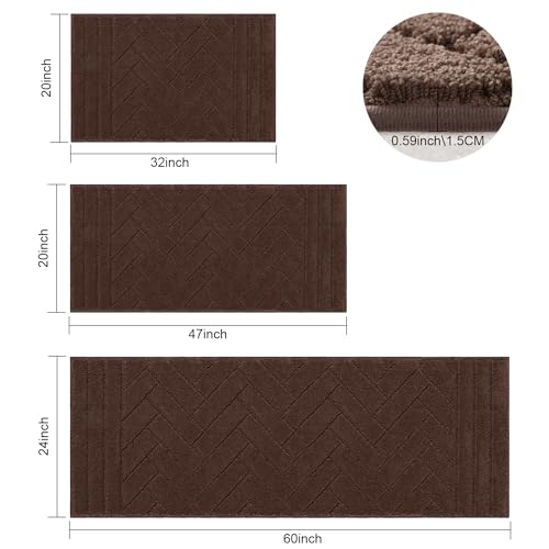 Dog Door Mat for Mud Paws (24" x 59" / Coffee)