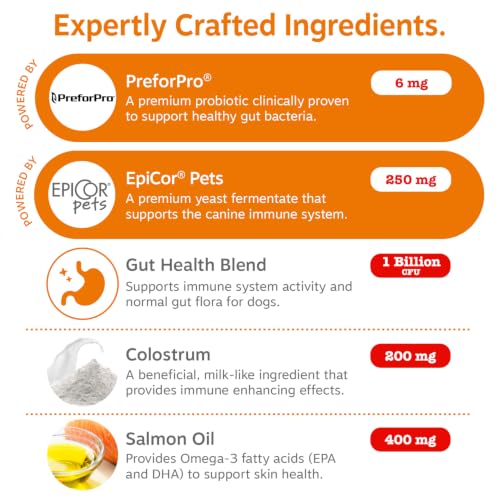 Senior Dog Allergy Chews (90 Count (Pack of 1) - Advanced)